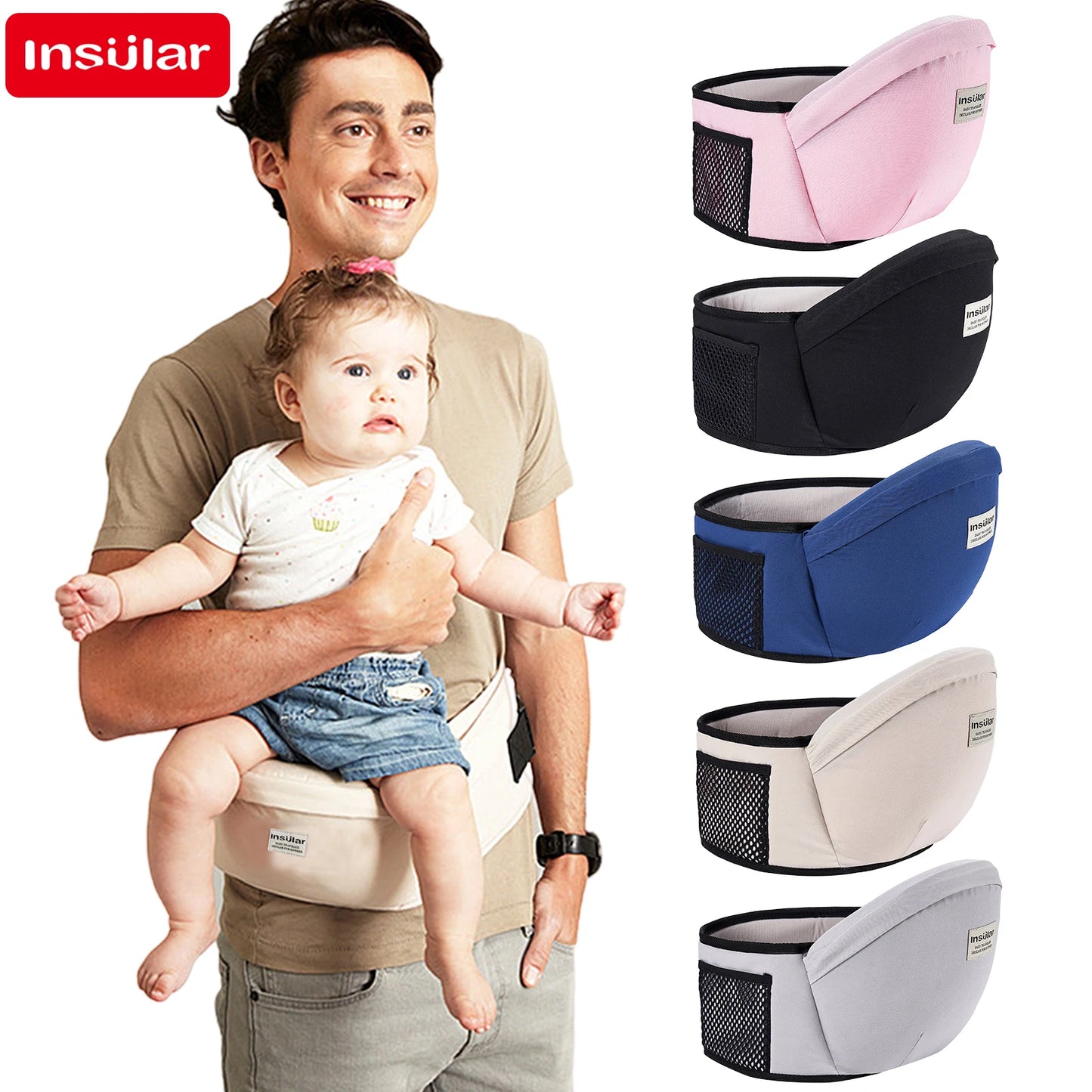 Peachy Peep™ Baby Hip Carrier