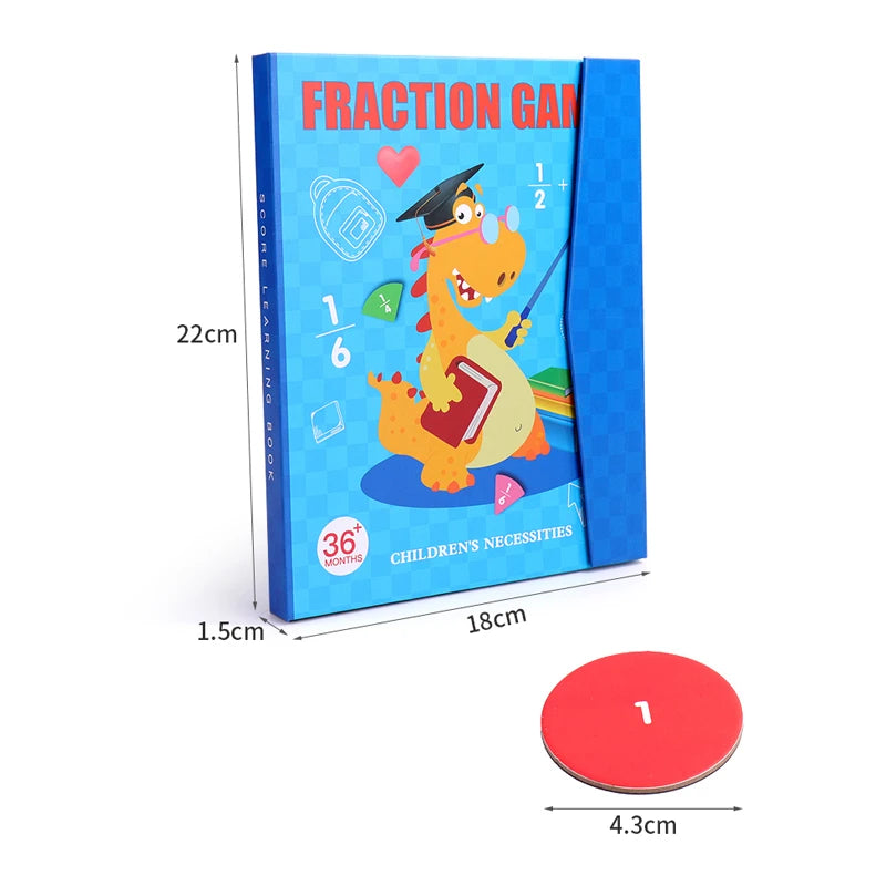 Peachy Peep™ Magnetic Fraction Puzzle