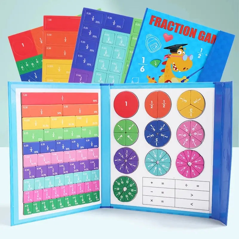 Peachy Peep™ Magnetic Fraction Puzzle