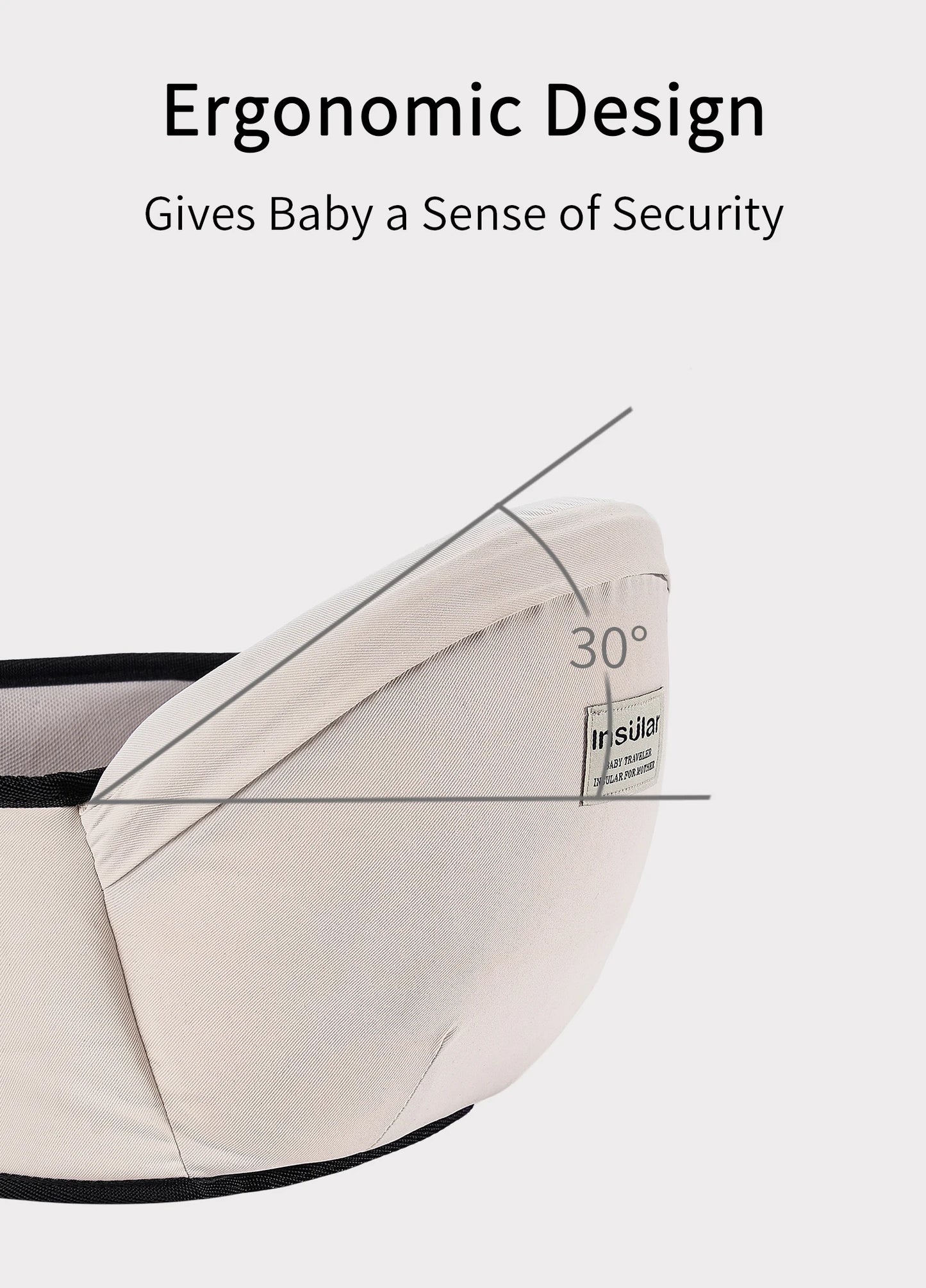 Peachy Peep™ Baby Hip Carrier