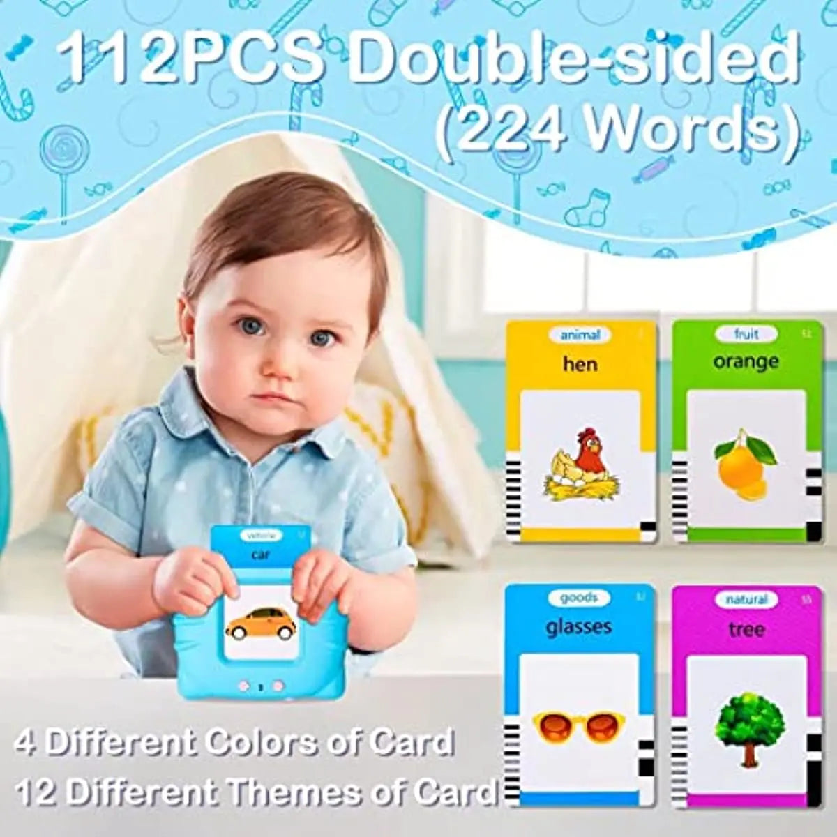 Peachy Peep™ Talking Cards