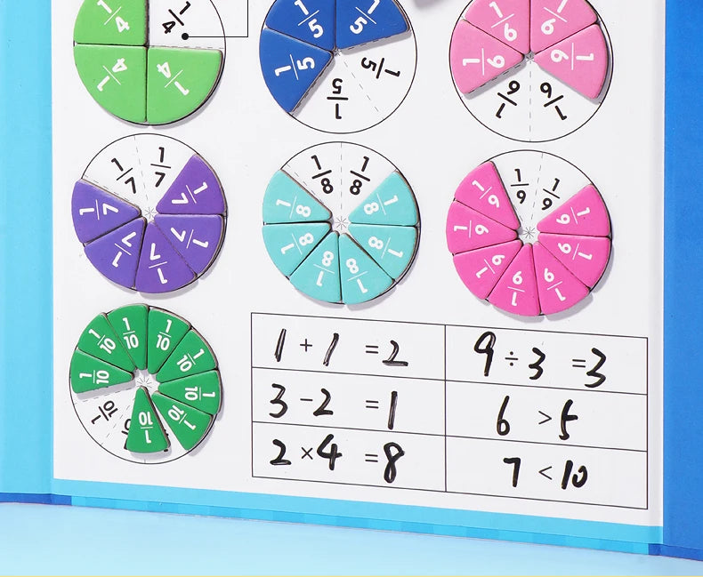 Peachy Peep™ Magnetic Fraction Puzzle
