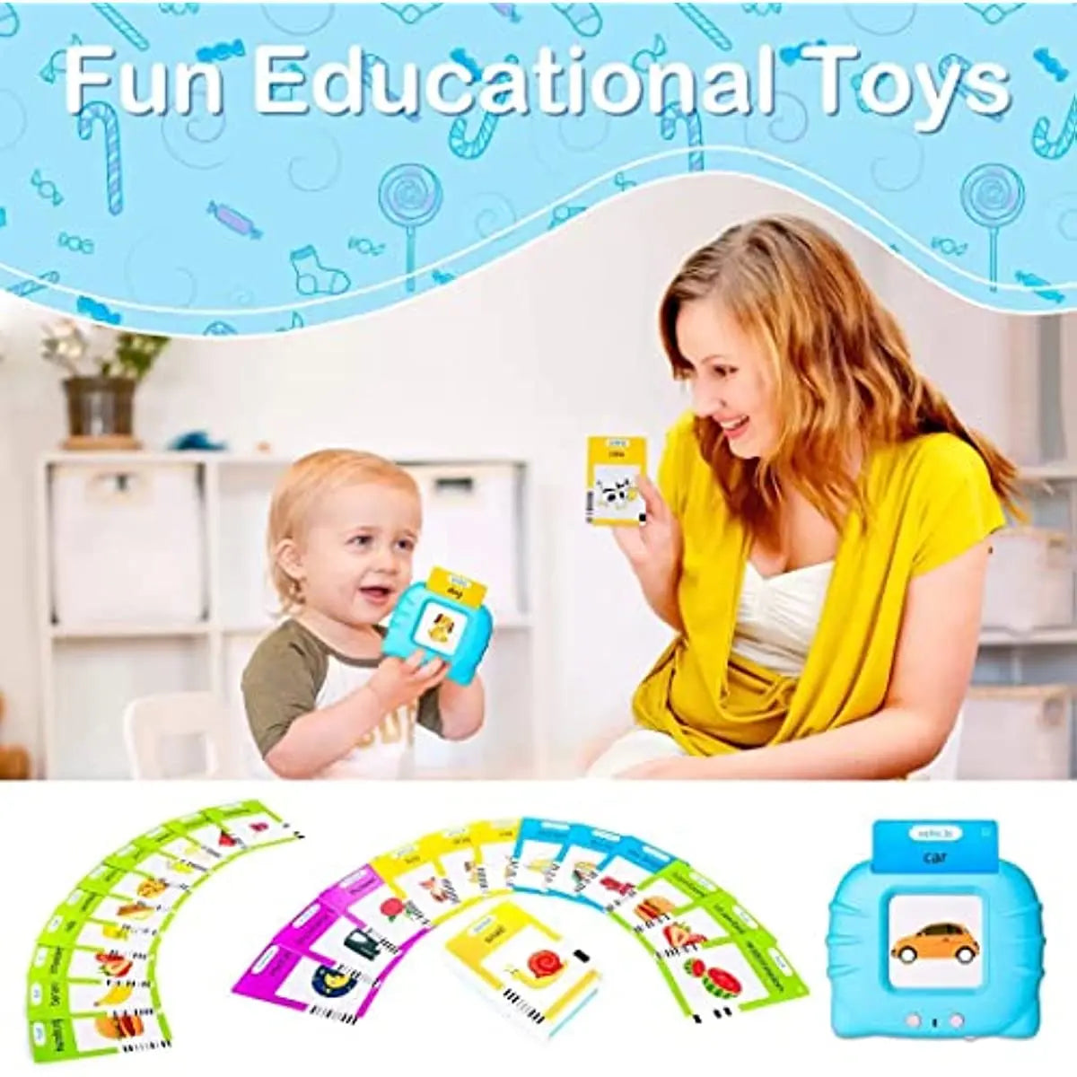 Peachy Peep™ Talking Cards