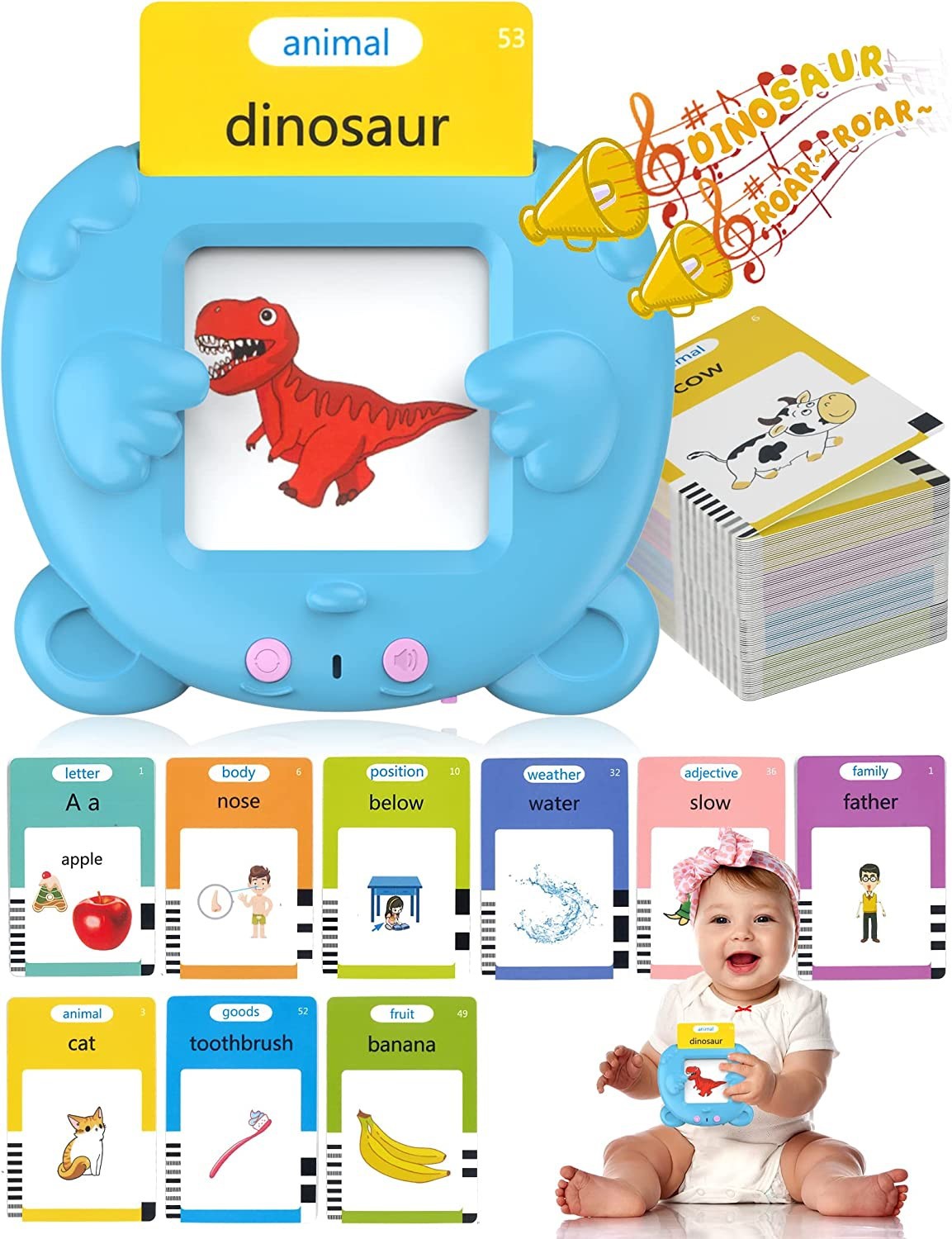 Peachy Peep™ Talking Cards