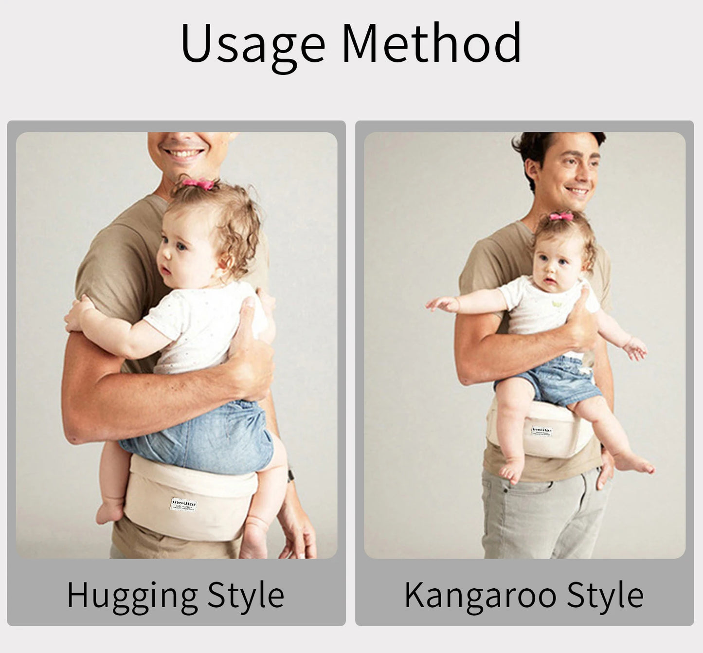 Peachy Peep™ Baby Hip Carrier