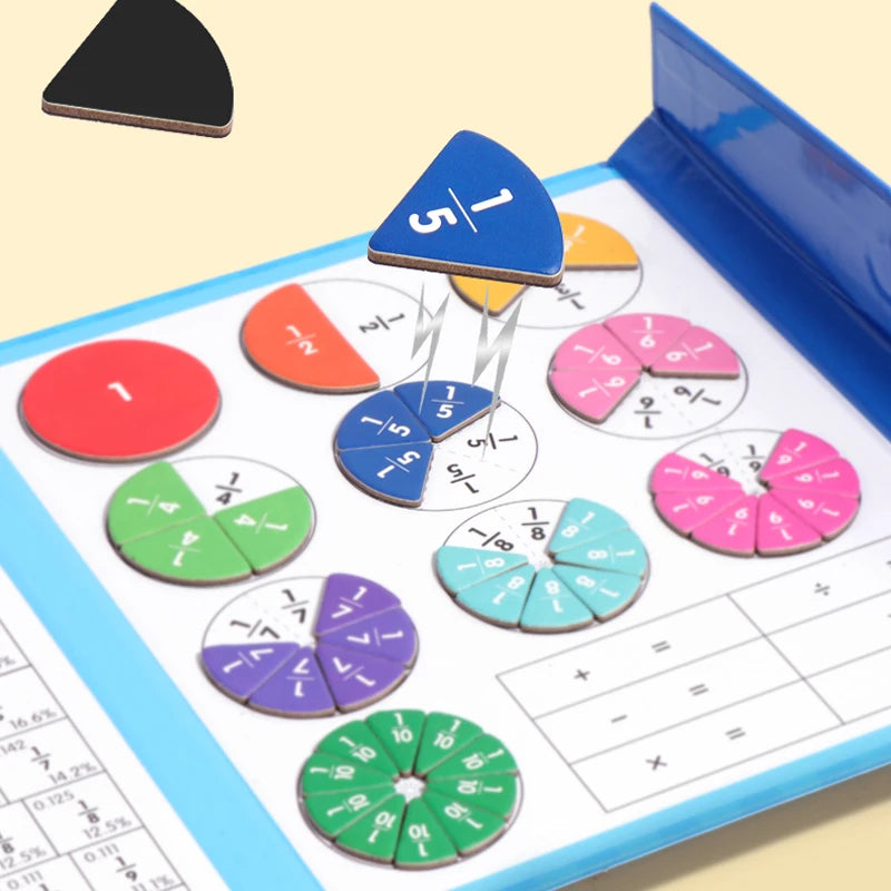 Peachy Peep™ Magnetic Fraction Puzzle