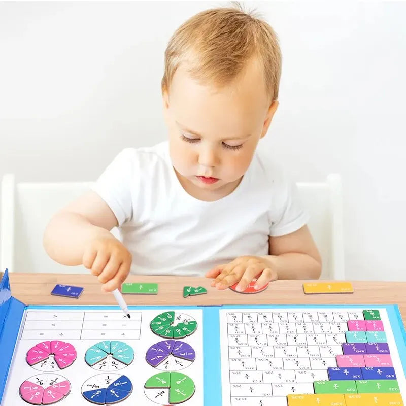 Peachy Peep™ Magnetic Fraction Puzzle