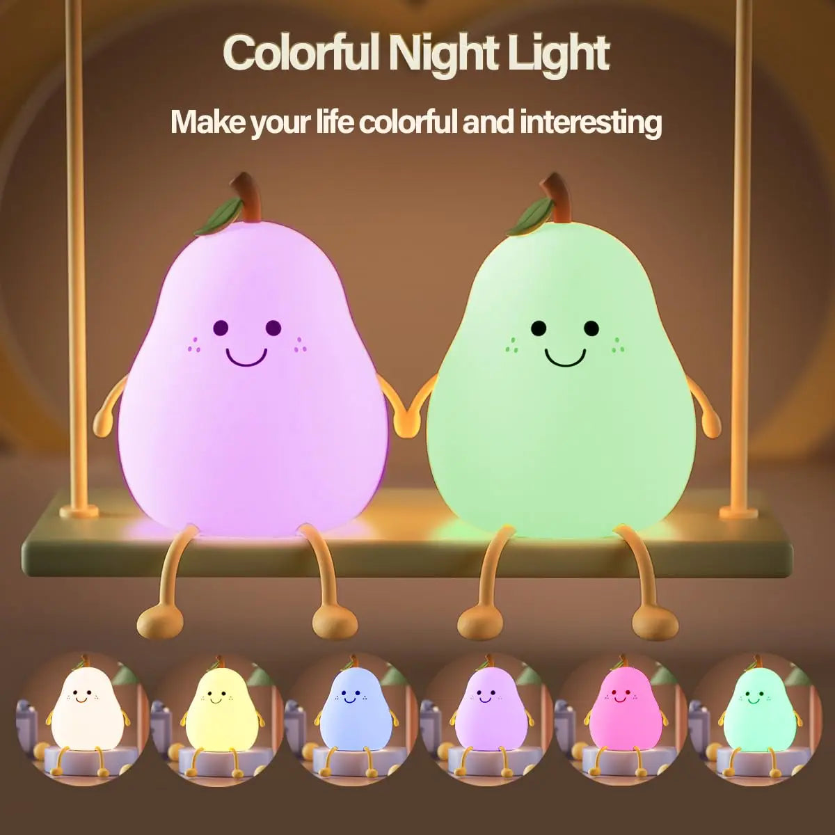 Peachy Peep™ Pear Lamp