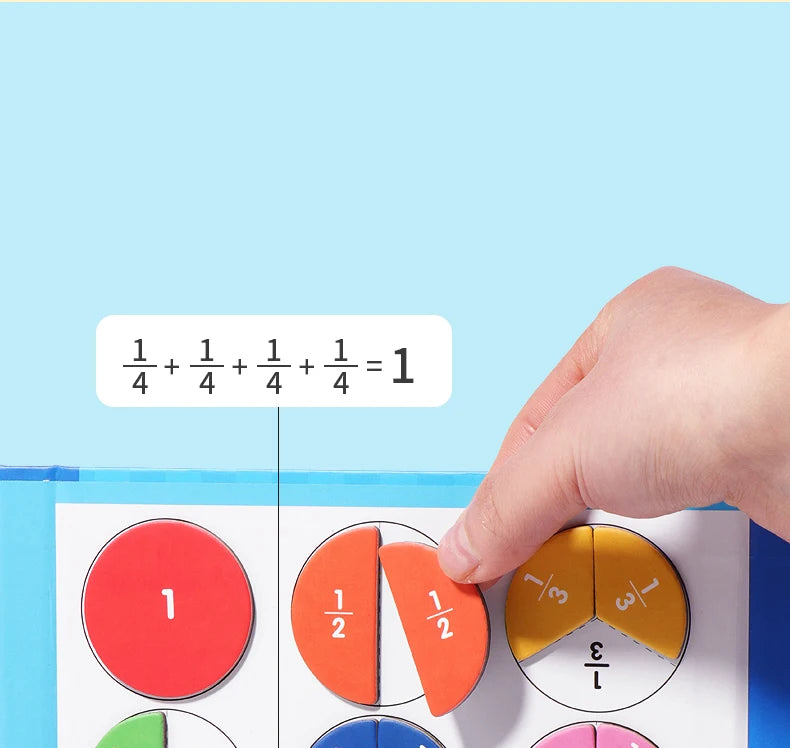 Peachy Peep™ Magnetic Fraction Puzzle