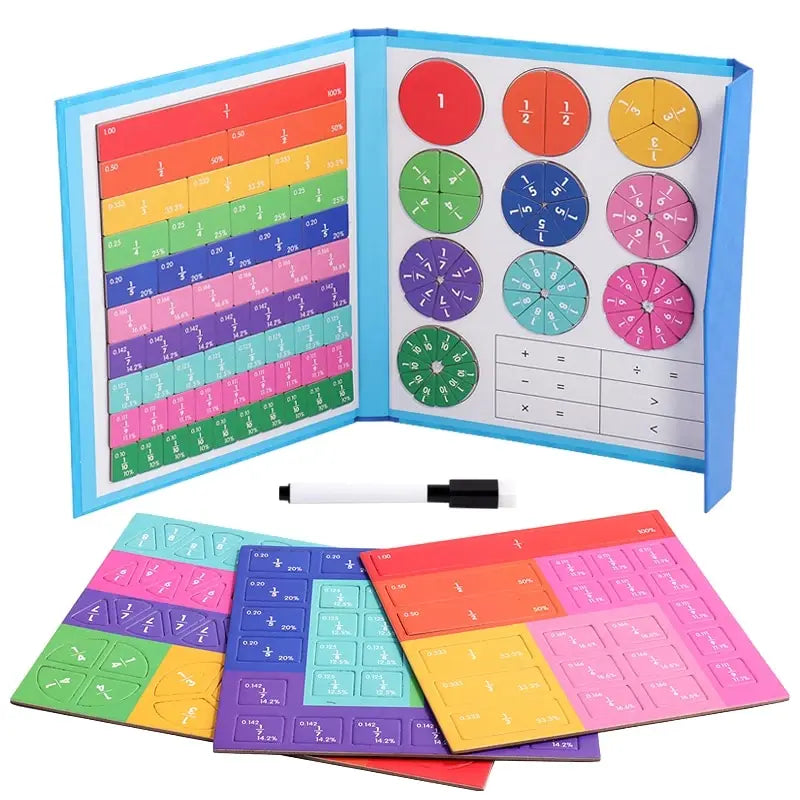 Peachy Peep™ Magnetic Fraction Puzzle