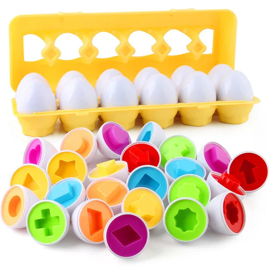 Peachy Peep™ Montessori Geometric Eggs