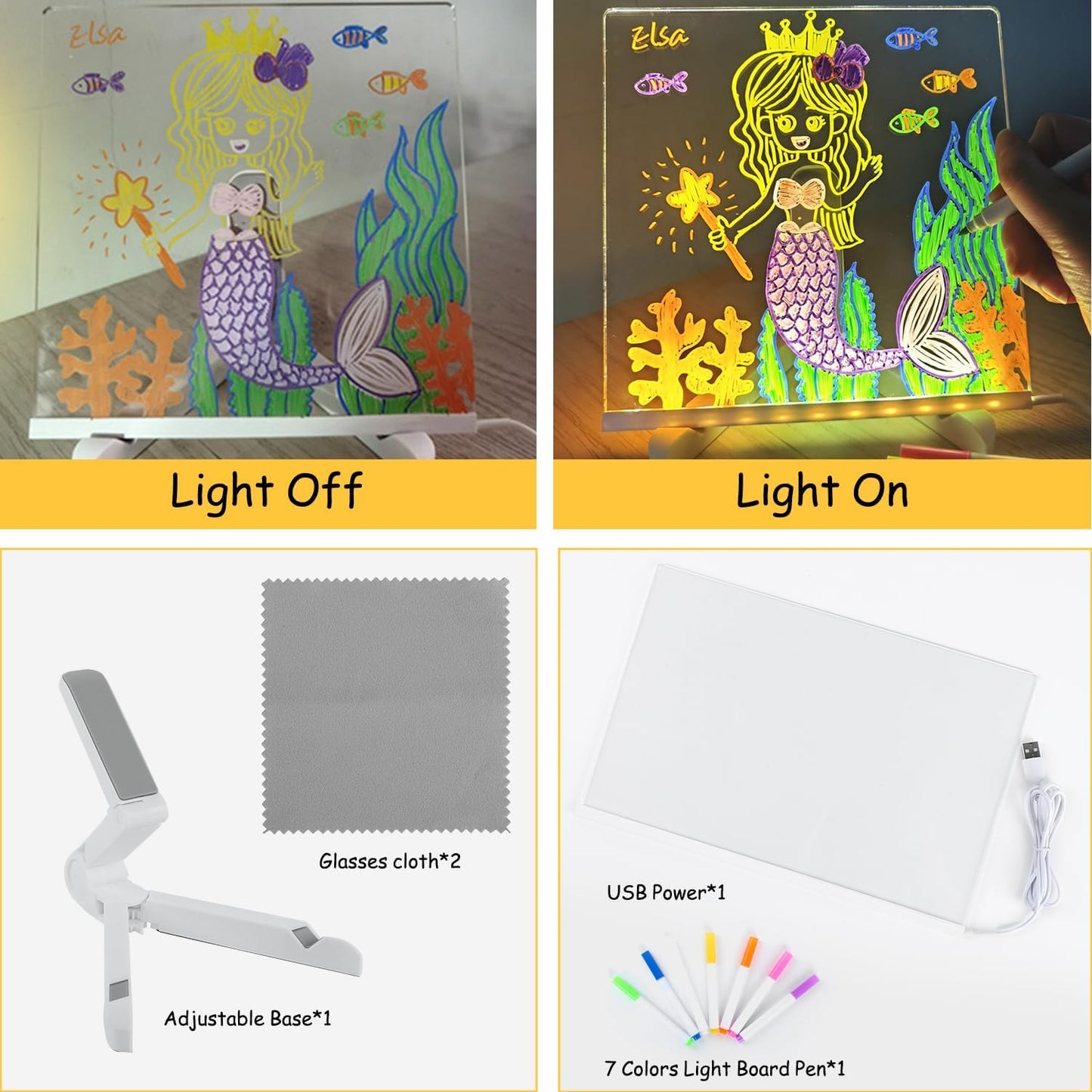 Peachy Peep™ LED Drawing Board