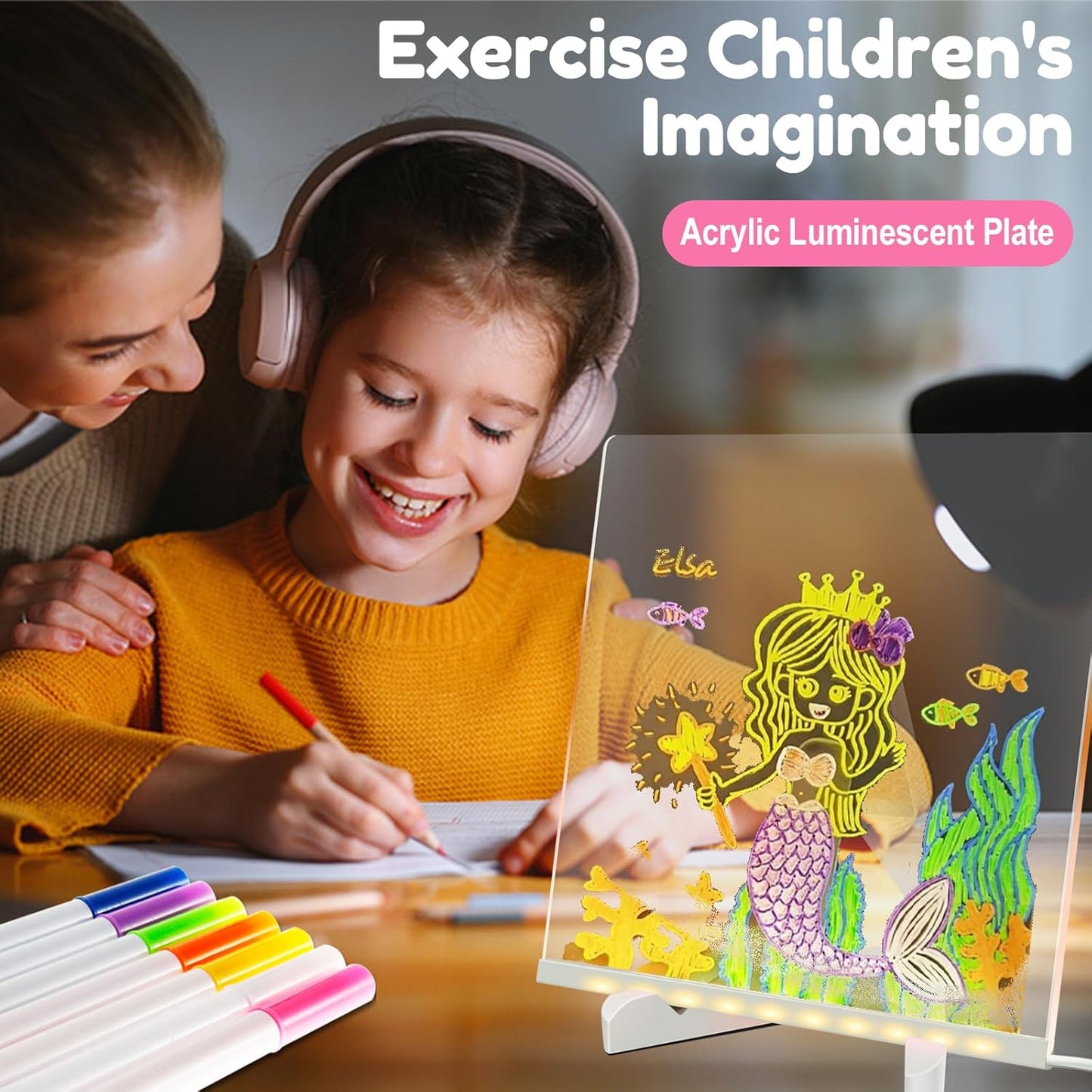Peachy Peep™ LED Drawing Board