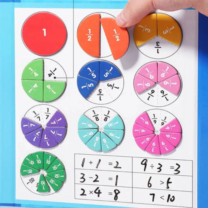 Peachy Peep™ Magnetic Fraction Puzzle
