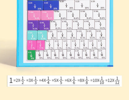 Peachy Peep™ Magnetic Fraction Puzzle