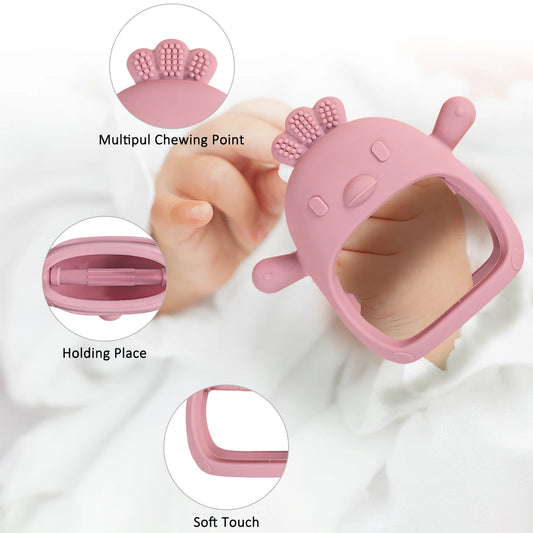 Peachy Peep™ Teether Chick Glove